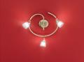 Lampa halogenowa ARCCARDIA 3X40W z�ota