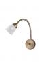 Lampa kinkiet ARCCARDIA 1X40W patyna