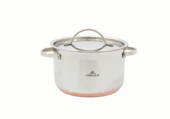 serwis obiadowy, Garnek z pokrywk� Ø 18cm