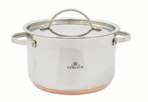 serwis obiadowy, Garnek z pokrywk� Ø 24cm